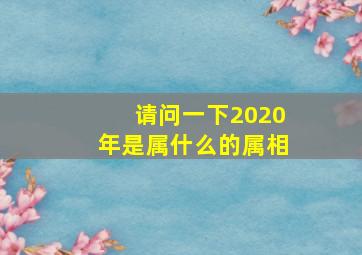 请问一下2020年是属什么的属相