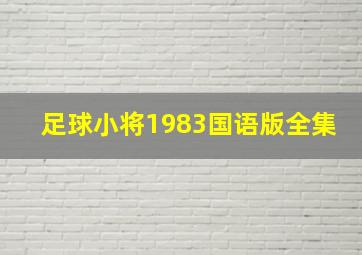 足球小将1983国语版全集