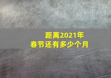 距离2021年春节还有多少个月