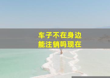 车子不在身边能注销吗现在