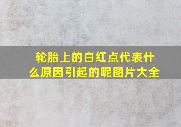 轮胎上的白红点代表什么原因引起的呢图片大全