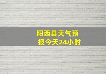 阳西县天气预报今天24小时