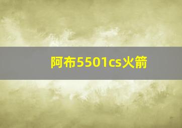 阿布5501cs火箭