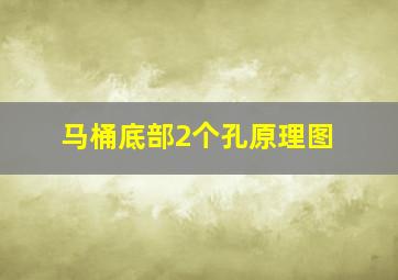 马桶底部2个孔原理图