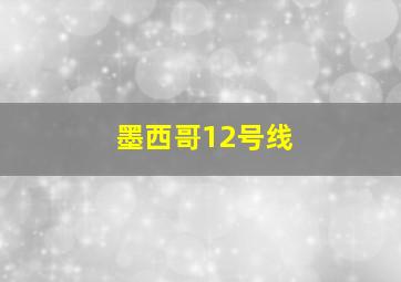 墨西哥12号线