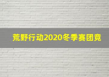 荒野行动2020冬季赛团竟