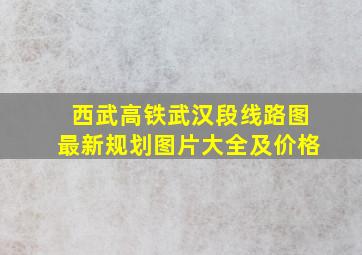 西武高铁武汉段线路图最新规划图片大全及价格